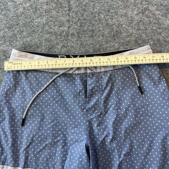 Bylt Basics Coastal Boardshorts Blue And White Polka Dots - Picture 2 of 8